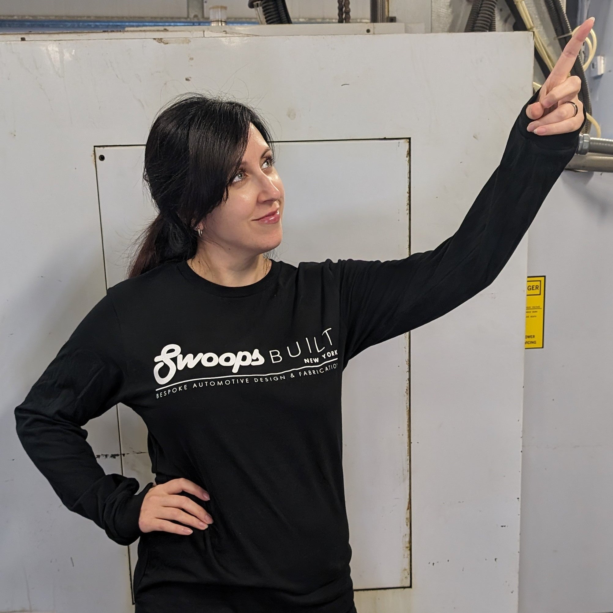 SwoopsBUILT long sleeve shirt