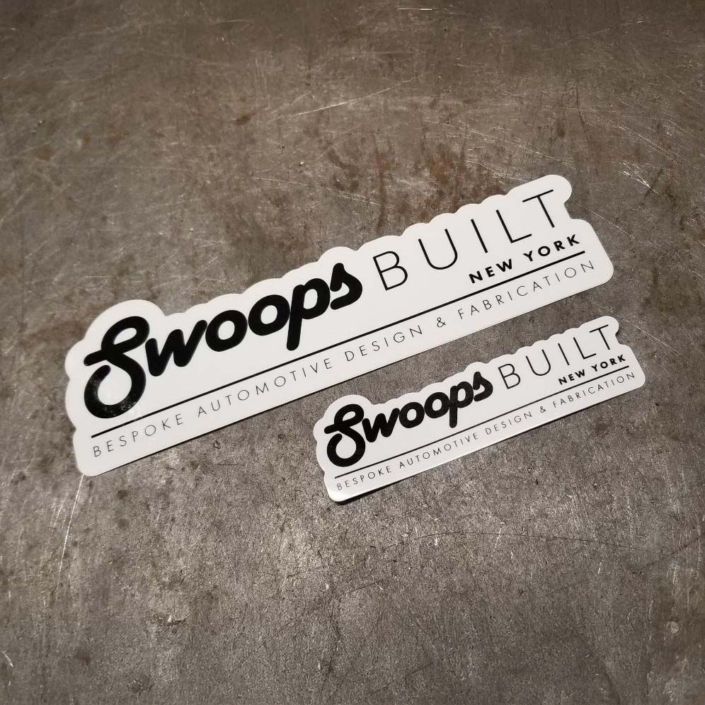 SwoopsBUILT Sticker