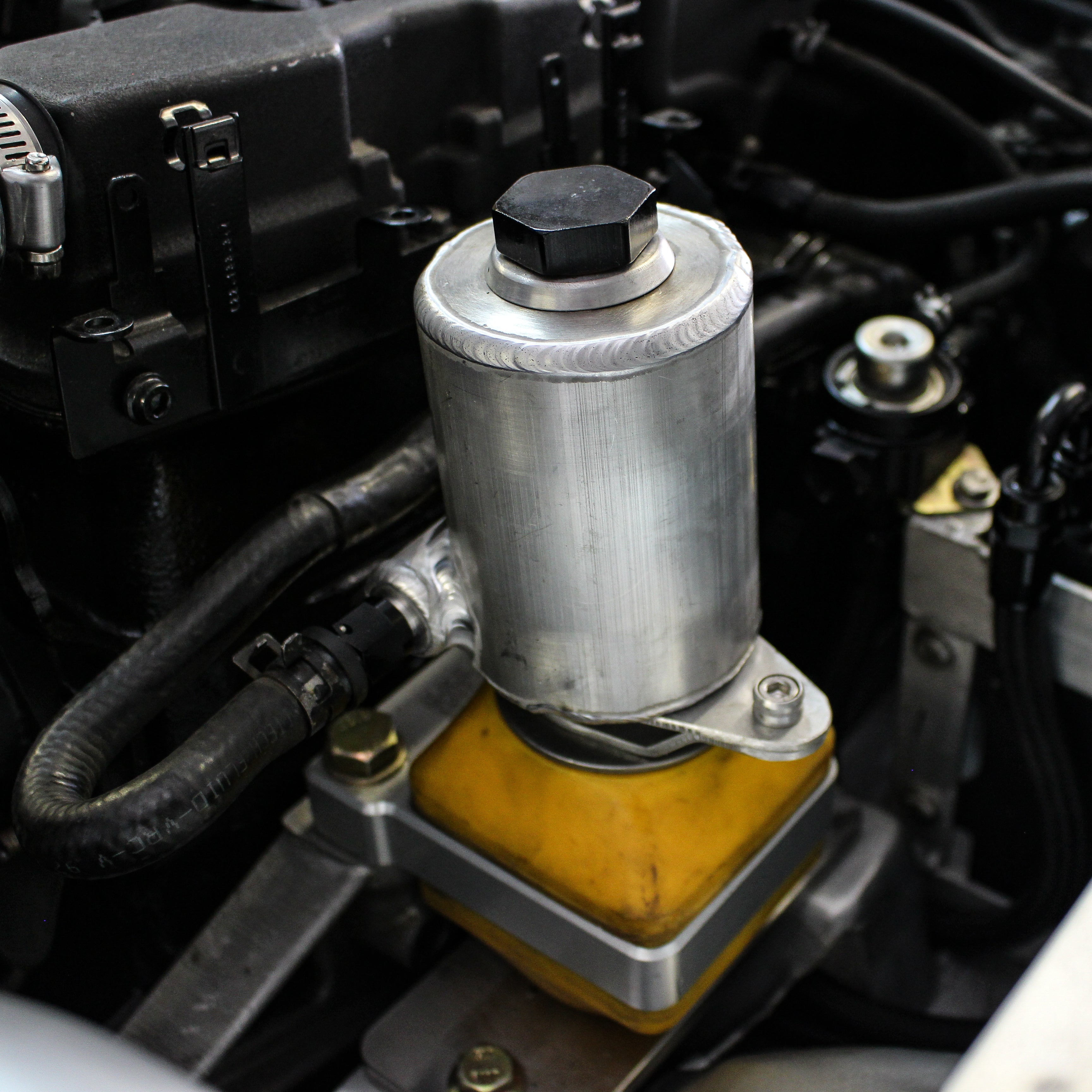 MK4 Aluminum Power Steering Reservoir