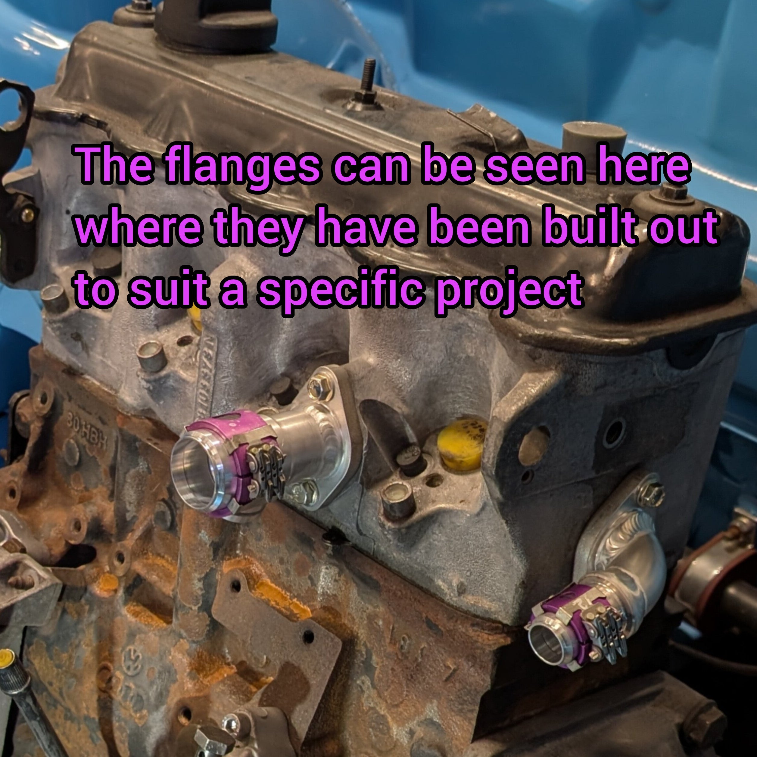 VW 16V / AHU (1Z) TDi Weld-on Coolant Flange