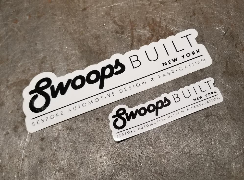 SwoopsBUILT Sticker